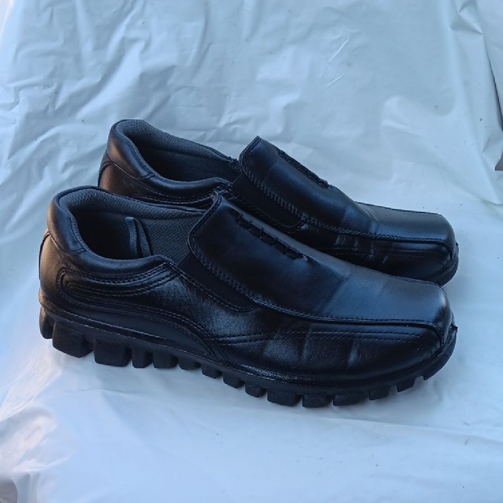 Deer Stags Black Men's Loafers Size 6.5